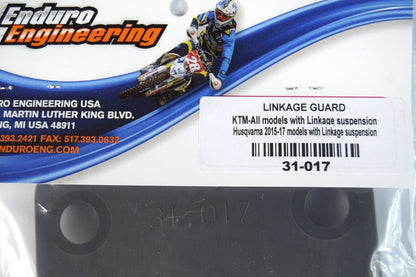 Enduro Engineering Skidplate Mounted Linkage Guard 31-017 KTM Husqvarna GasGas