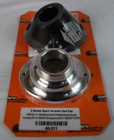 Enduro Engineering 2011-2019 KTM Husqvarna 2 Stroke Spark Arrestor End Cap