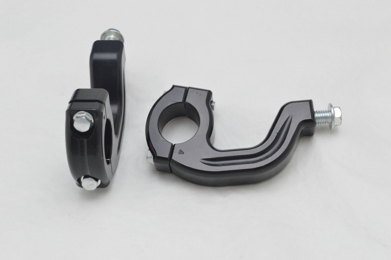 Enduro Engineering Tapered EVO2 Debris Deflector Clamp Set for Renthal Twinwall