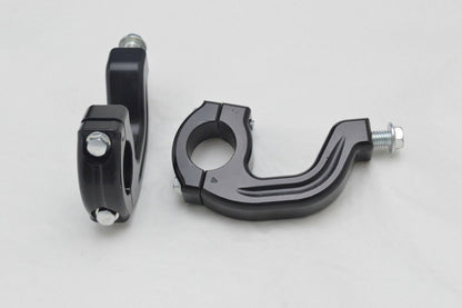 Enduro Engineering EVO2 Black Debris Deflectors with 7/8" Bar Evolution Clamps