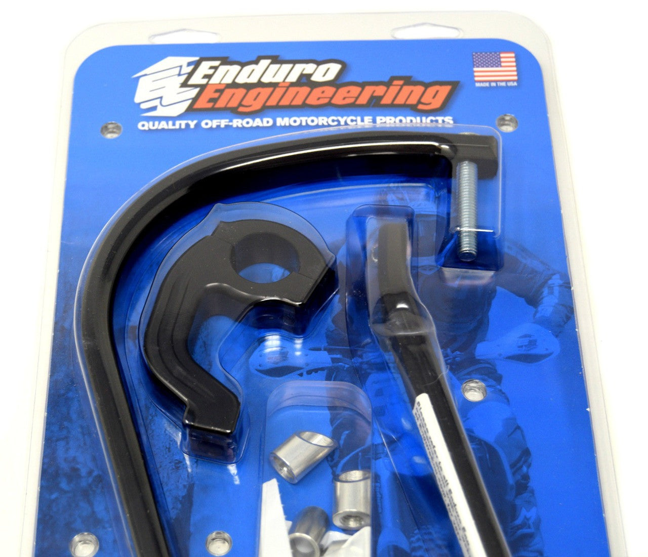 Enduro Engineering EVO2 Black Debris Deflectors with 7/8" Bar Evolution Clamps