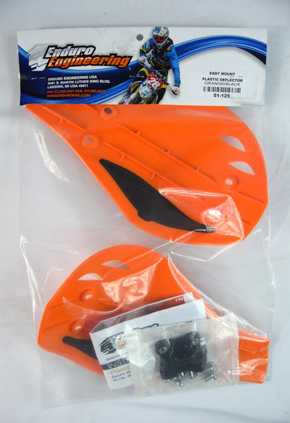 Enduro Engineering Replacement Plastic Debris Roost Deflectors Orange 51-125