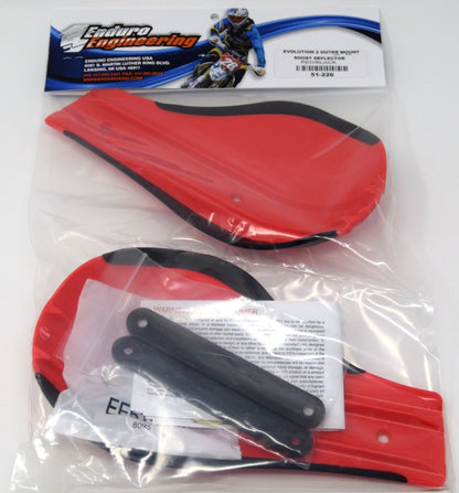 Enduro Engineering Replacement EVO2 Plastic Debris Roost Deflector Red 51-226