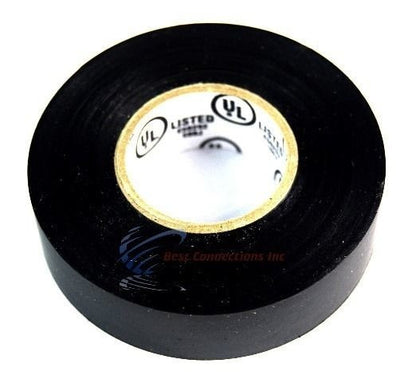 20 Rolls NA High Quality Black Electrical Tape 3/4" x 60' UL Listed ET-11