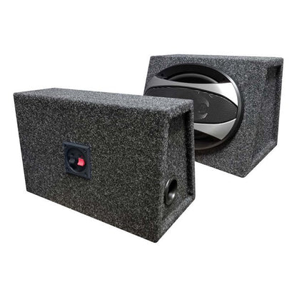 Pair of Audiopipe Audiodrift 6 x 9 Inch 500 Watt 4 Way Car Speaker Boxes CSB9000