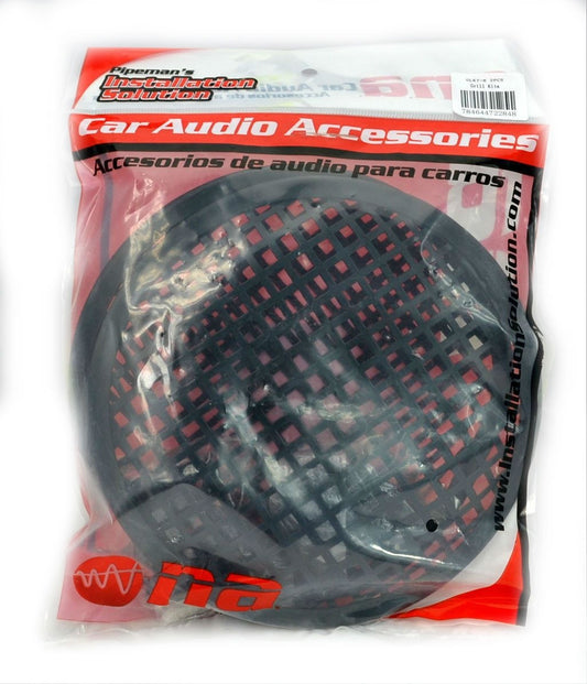 1 Pair 8" SubWoofer Mid Range Metal Mesh Waffle Speaker Grills Car Audio DJ PA