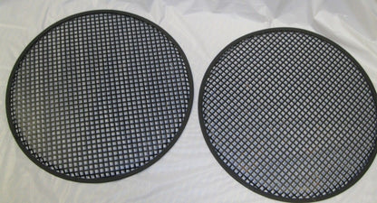 1 Pair 6.5" SubWoofer Mid range Metal Mesh Waffle Speaker Grill DJ PA Car Audio