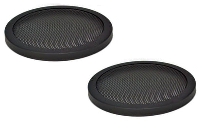 1 Pair 10" INCH CAR SPEAKER WOOFER STEEL MESH GRILLS WITH SPEED CLIPS AND SCREWS PROTECT YOUR SPEAKERS