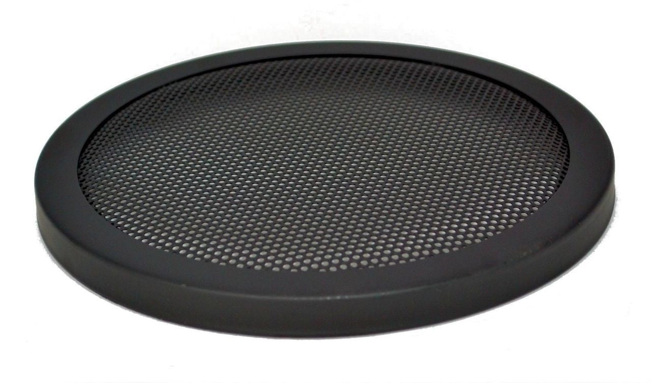 2 PAIR 8" INCH CAR SPEAKER WOOFER STEEL MESH GRILL W/ SPEED CLIPS & SCREWS GT-8