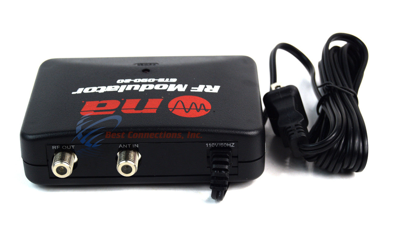RF Modulator Converter TV Switch Audio Video AV Input to TV RF (10 pack)
