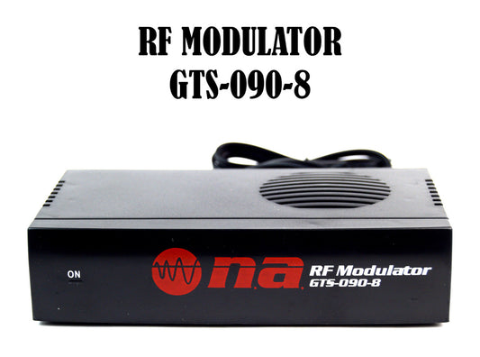 New Nippon Universal RF Modulator RCA Audio Video to Coaxial Coax F With S Video