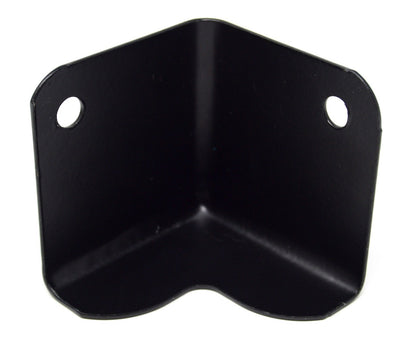 4 Pieces Metal Cabinet Corner Black For DJ and Speaker Boxes HA-48BK 1.5"x1.5"