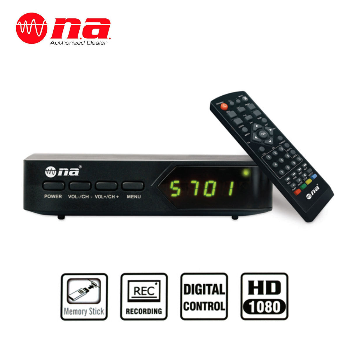 HD Digital TV Converter Box ATSC Recorder USB HDMI 1080P Multimedia Player DVR