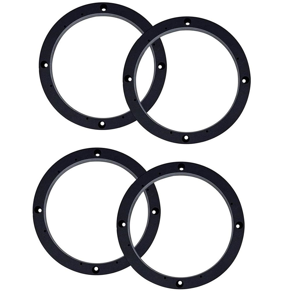 Audiopipe 6.5 Inch Universal Speaker Space Rings, Adds 1 Extra Mounting Depth