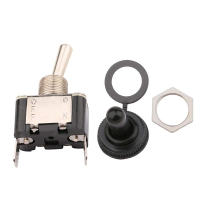 Heavy Duty Toggle Switch 20A SPST 2-Pin ON/OFF Waterproof RZR Golf Cart Car