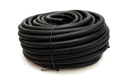 100 FT 1/4 INCH Split Loom Tubing Wire Conduit Hose Cover Auto Home Marine Black