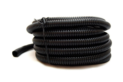 20 FT 1/4" INCH Split Loom Tubing Wire Conduit Hose Cover Auto Home Marine Black