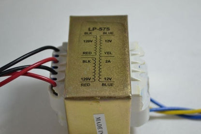 4 PACK Line Matching Transformer 2A - LP-575 110/220V, 12-0-12V, 2A