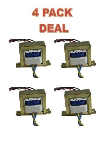 4 PACK Line Matching Transformer 2A - LP-575 110/220V, 12-0-12V, 2A