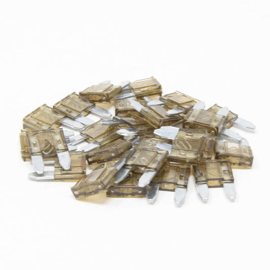 50 pack 7.5 Amp ATM/APM Mini Blade Style Fuse Automotive Car Truck Powersport