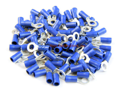 Blue Ring TerminalVinyl Insulated 16-14 Gauge #10 Metra Install Bay 100 PK