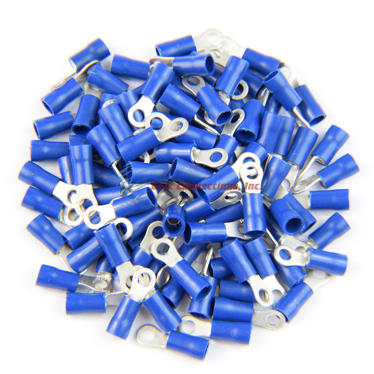 Blue Ring Terminal  Vinyl Insulated 16-14 Gauge #6 Metra Install Bay 100 PK