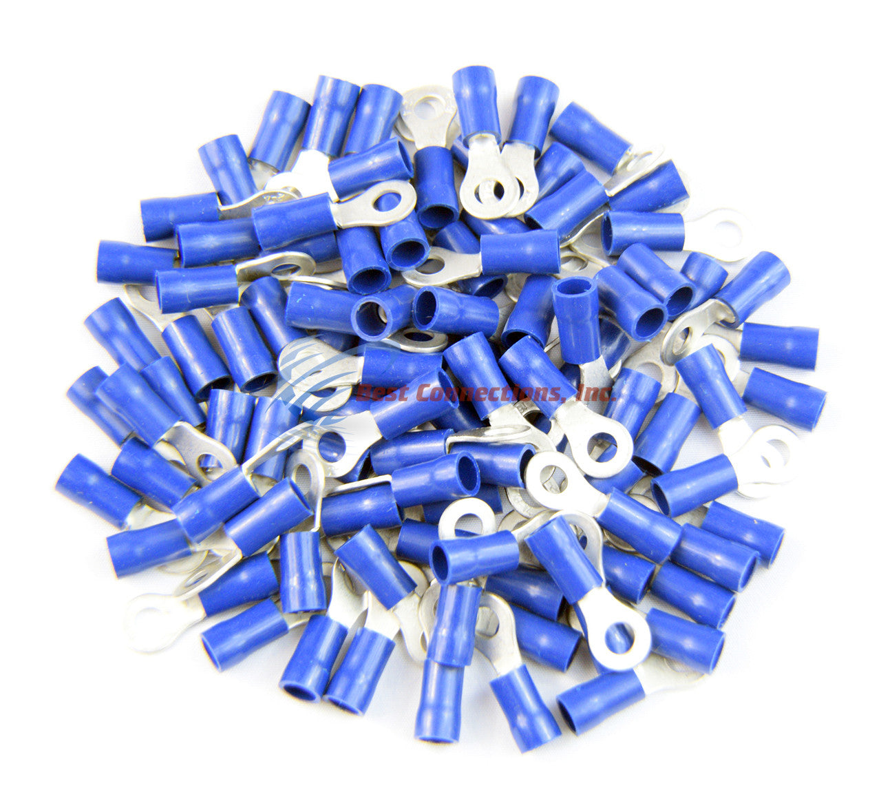 Ring Terminal Blue Vinyl Insulated  16-14 Gauge #8 Metra Install Bay 100 PK