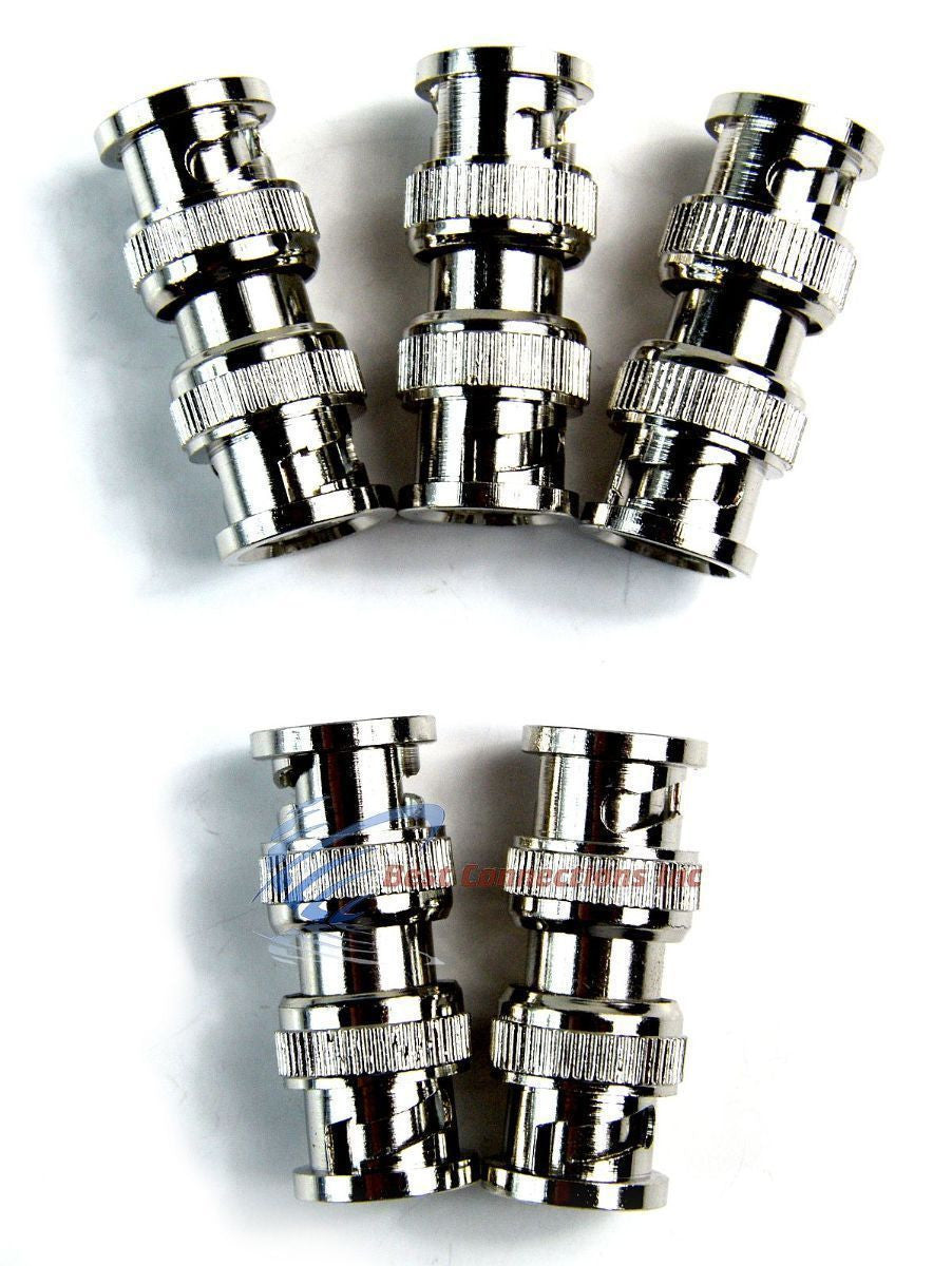 10 pcs BNC Double Male Adapter Connector Splitter Adapter Coupler Brand New