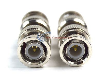 20 pcs BNC Double Male Adapter Connector Splitter Adapter Coupler NF-75