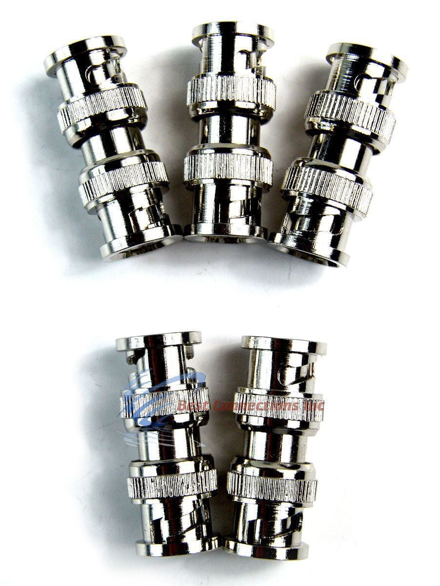 20 pcs BNC Double Male Adapter Connector Splitter Adapter Coupler NF-75