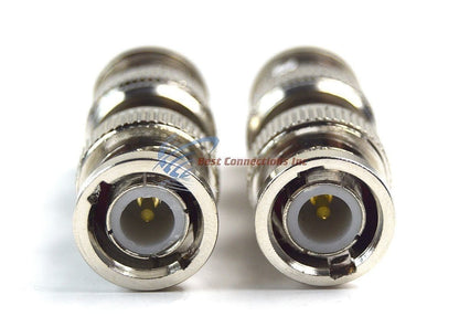 5 pcs BNC Double Male Adapter Connector Splitter Adapter Coupler NF-75