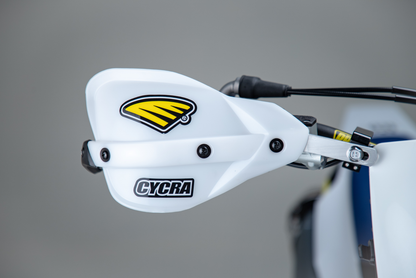 CYCRA ProBend CRM Cloased Handguards With 7/8 Clamps - White 1CYC-7401-42X