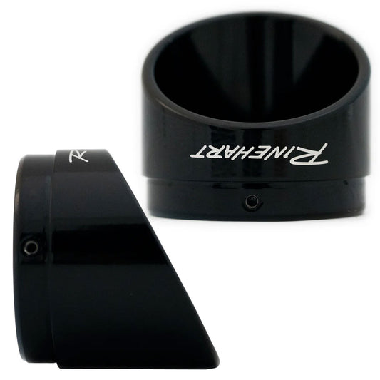 Rinehart Racing 4.5" Slash Cut End Caps Pair - Black - 900-0170