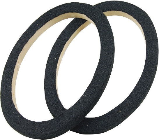 1 Pair 6.5" MDF Speaker Ring (Black) RING-065CBK SPEAKER MOUNTING SPACER RINGS