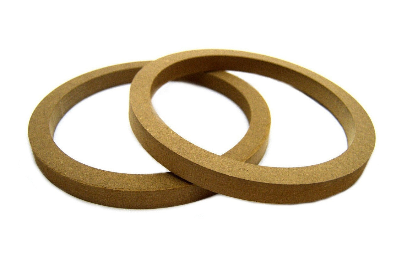 2 Pair 10" MDF Speaker Mounting Spacer Rings For Fiberglass RING-10R 4 Pack