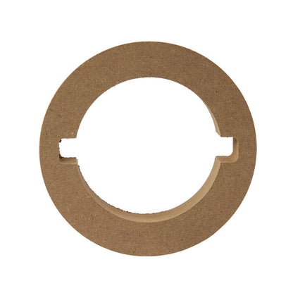 1-Pair Custom MDF Tweeter Adapter Rings 2 3/4" ID Car Audio Installation