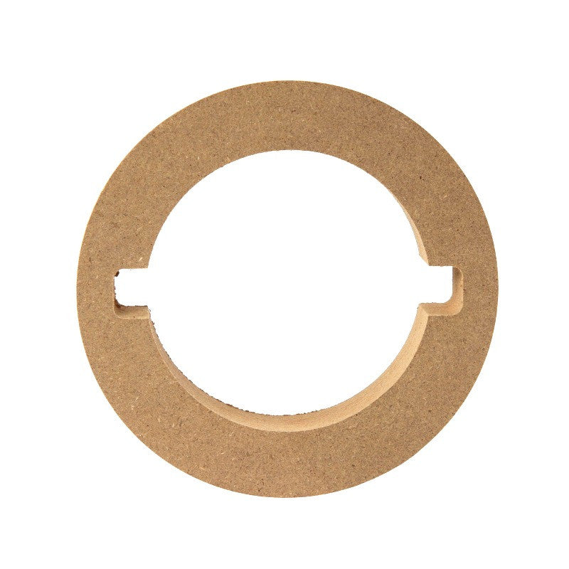 4-Pairs Custom MDF Tweeter Adapter Rings 2 3/4" ID Car Audio Installation