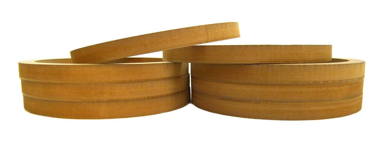 4 Pair 8" Speaker Mounting Spacer Rings For Fiberglass MDF RING-8R (8 Rings)