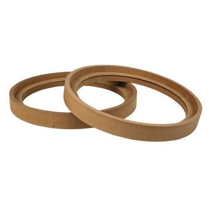 Speaker Spacer Wood Ring 1 Pair 6.5" RING-6.5BZ MDF  Ring Recess With Bezel