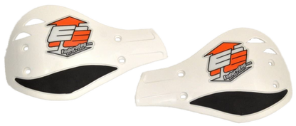 Engineering Evolution 2 Debris Deflectors for 1 1/8" Bars 50-5236B / 51-120 White