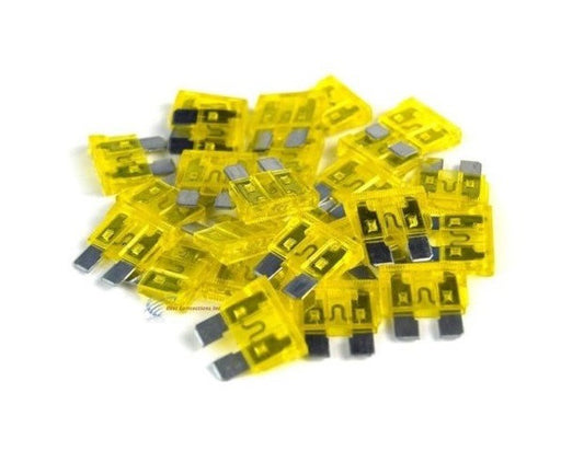 ATC Fuses / Blade Fuses / ATO Fuses / Automotive Fuses 20 Amp 100 Pieces