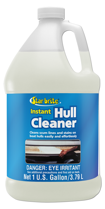 Star Brite Instant Hull Cleaner 1 Gal. Cleans Boat Scum Lines and Stains 4-Pack