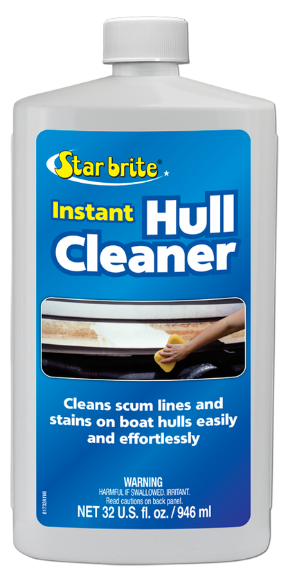 Star Brite 81732 Instant Hull Cleaner 32 oz Cleans Scum Lines Marine Growth