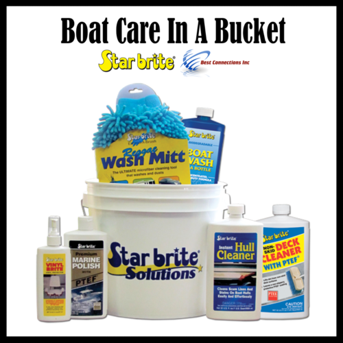 STARBRITE BOAT CARE BUCKET 83701 STARTER KIT FREE SHIPPING FROM FLORIDA