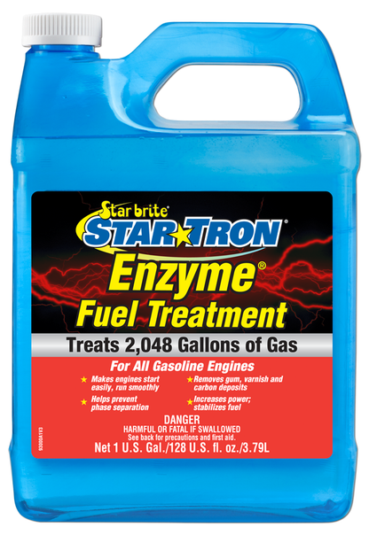 Star Brite Star Tron Enzyme Fuel Treatment Gas 1 Gallon Treats 2048 Gallons