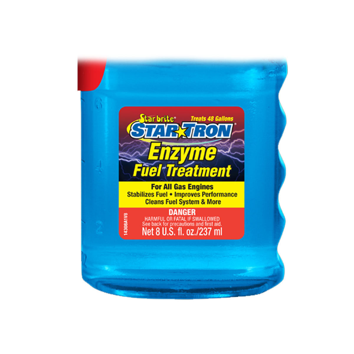 StarBrite Star Tron Enzyme Fuel Treatment, Small Engine Formula, 8 Fl Oz Treats up to 48 Gallons Gas Additive Rejuvenates & Stabilizes Old Gasoline, Cures & Prevents Ethanol Problems - 4 Pack